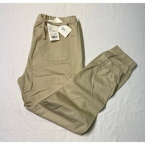 Matchstick Jogger Pants Mens 3XL Khaki Jogger Comfort Drawstring Waist NWT